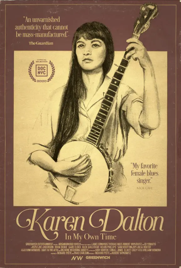 《我的时间：凯伦·道尔顿的肖像》：走进灵魂深处，感受音乐诗人的孤独与才华